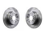 Rear Disc Brake Rotors Pair For Acura TL Honda Element K8-100786