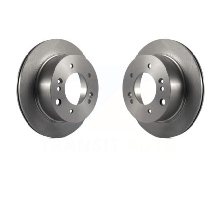 Rear Disc Brake Rotors Pair For 2003-2006 Kia Sorento K8-100811