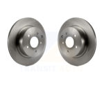 Rear Brake Rotor Pair For Nissan INFINITI Maxima G37 G35 M35 370Z 350Z QX50 EX35 G25 M45 Z K8-100814