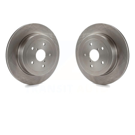 Rear Disc Brake Rotors Pair For Subaru Impreza K8-100821
