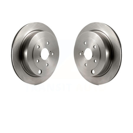 Rear Disc Brake Rotors Pair For Subaru Tribeca B9 K8-100823