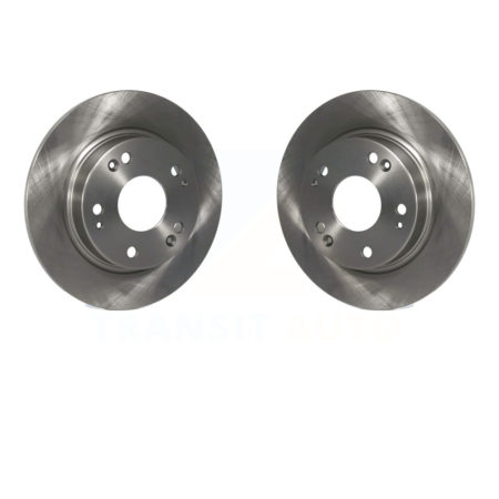 Rear Disc Brake Rotors Pair For Honda Civic Acura ILX CSX K8-100829