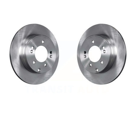 Rear Disc Brake Rotors Pair For Hyundai Sonata Kia Optima Tucson Azera Cadenza K8-100832