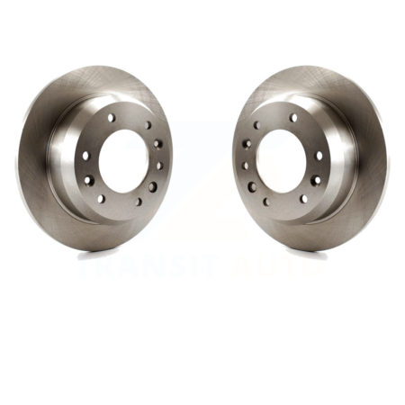 Rear Disc Brake Rotors Pair For Kia Sedona Hyundai Entourage K8-100838