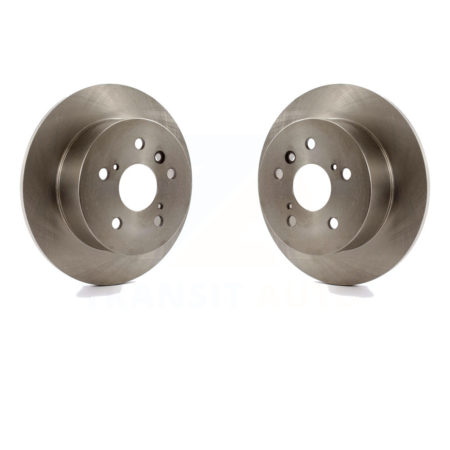 Rear Disc Brake Rotors Pair For Toyota Camry Lexus ES350 Avalon K8-100840