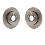 Rear Disc Brake Rotors Pair For Audi A4 Quattro K8-100841