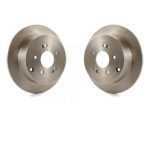 Rear Disc Brake Rotors Pair For 2007-2009 Hyundai Santa Fe K8-100844