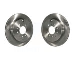 Rear Disc Brake Rotors Pair For Ford Edge Mazda CX-7 Lincoln MKX K8-100855