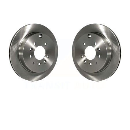 Rear Disc Brake Rotors Pair For Ford Edge Mazda CX-7 Lincoln MKX K8-100855