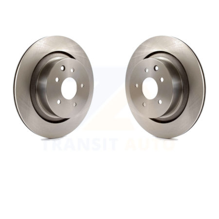 Rear Disc Brake Rotors Pair For INFINITI G37 G35 Q60 K8-100861