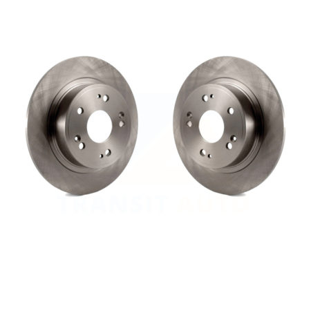 Rear Disc Brake Rotors Pair For Honda Accord HR-V Acura TSX ILX K8-100862