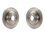 Rear Disc Brake Rotors Pair For Volvo S60 XC70 S80 V60 Cross Country V70 K8-100872