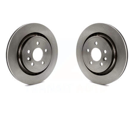 Rear Disc Brake Rotors Pair For Volvo S60 XC70 S80 V60 V70 K8-100873