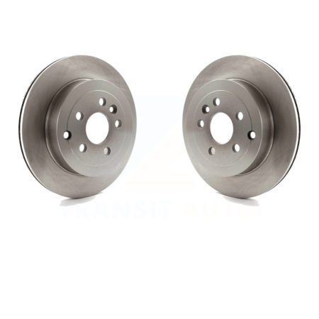 Rear Disc Brake Rotors Pair For 2008-2012 Land Rover LR2 K8-100878