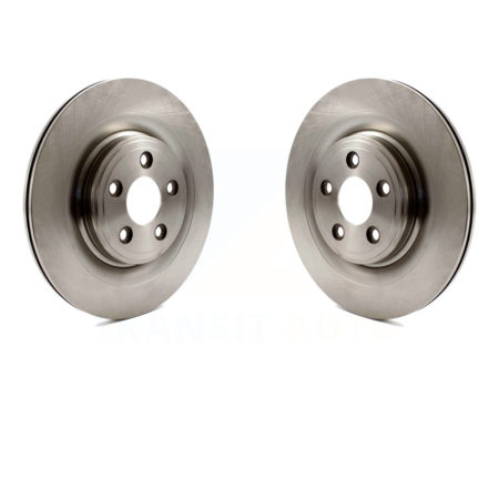 Rear Brake Rotors Pair For Jaguar XF XJ S-Type XK XKR XJ8 Vanden Plas XJR Super V8 XKR-S K8-100879