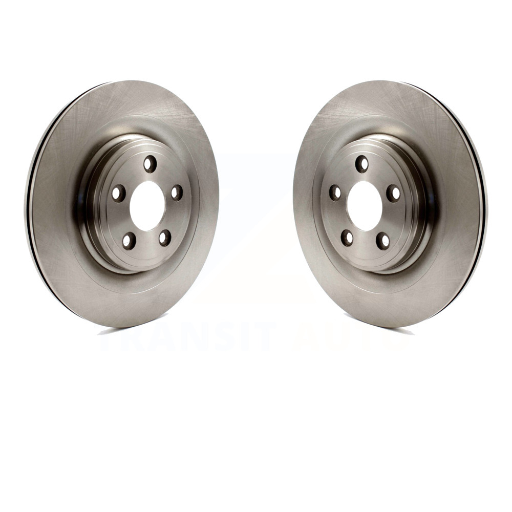Rear Brake Rotors Pair For Jaguar XF XJ SType XK XKR XJ8 Vanden Plas XJR Super V8 XKRS K8