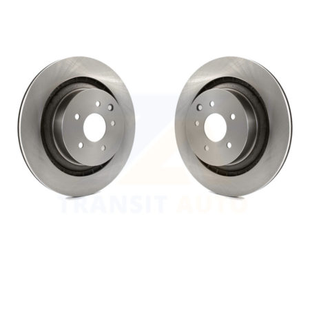 Rear Disc Brake Rotors Pair For INFINITI G37 Nissan 370Z Q60 Z K8-100882