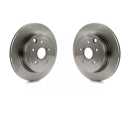 Rear Disc Brake Rotors Pair For Subaru Impreza WRX STI K8-100884