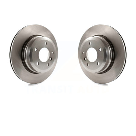 Rear Disc Brake Rotors Pair For BMW 135i 135is K8-100886