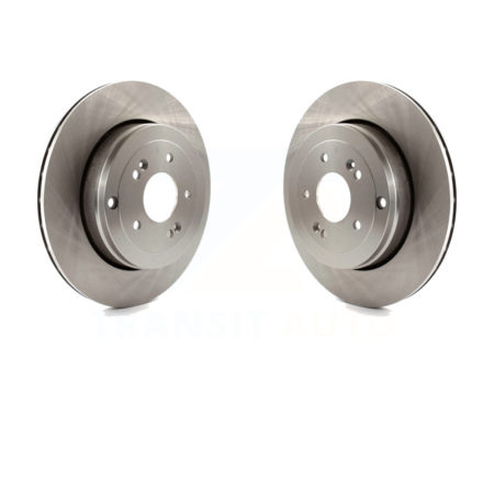 Rear Disc Brake Rotors Pair For Hyundai Genesis Coupe K8-100899