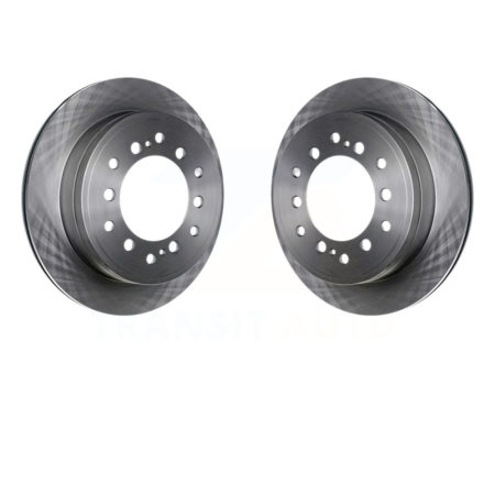 Rear Disc Brake Rotors Pair For Toyota 4Runner Lexus GX460 FJ Cruiser K8-100902