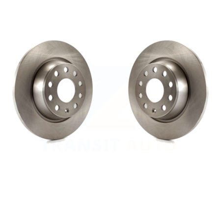 Rear Brake Rotors Pair For Volkswagen Tiguan CC Jetta Audi Passat GTI A3 Eos Q3 Limited K8-100905