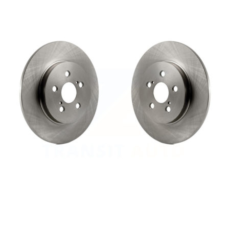 Rear Disc Brake Rotors Pair For Lexus CT200h K8-100916