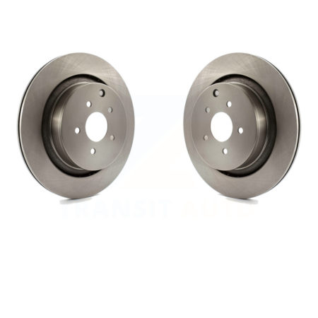 Rear Disc Brake Rotors Pair For INFINITI Q50 M37 Q60 Q70 Q70L QX70 M56 FX50 K8-100920