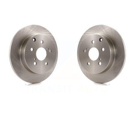 Rear Disc Brake Rotors Pair For Toyota Prius V Mirai K8-100921