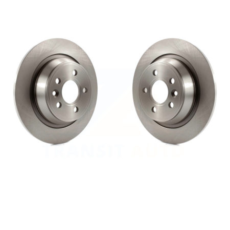 Rear Disc Brake Rotors Pair For 2012-2015 Land Rover Range Evoque K8-100922