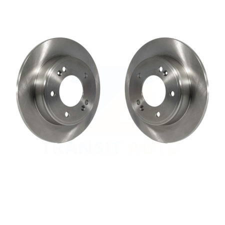 Rear Brake Rotors Pair For Hyundai Elantra Kia Soul Forte Veloster GT Kona Forte5 Coupe K8-100923