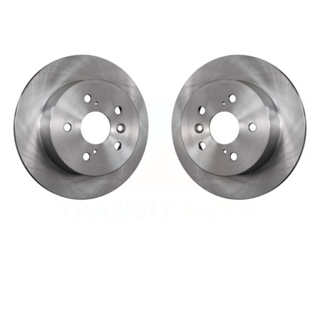 Rear Disc Brake Rotors Pair For Toyota Camry Lexus ES350 Avalon ES300h K8-100926