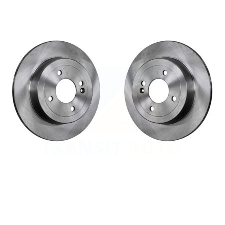 Rear Disc Brake Rotors Pair For Hyundai Accent Kia Rio K8-100928