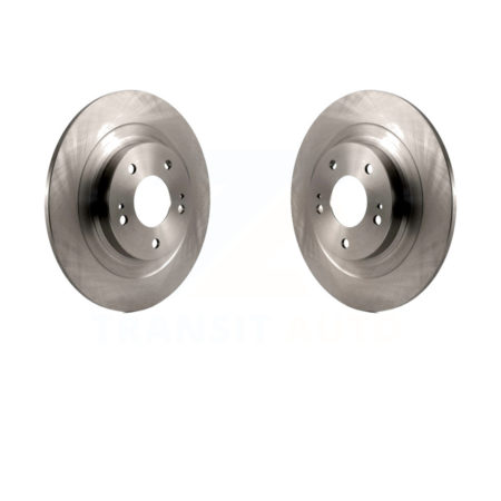 Rear Disc Brake Rotors Pair For Mitsubishi Outlander Sport Eclipse Cross PHEV RVR K8-100935