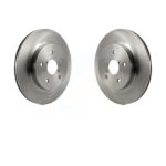 Rear Disc Brake Rotors Pair For Subaru Outback Legacy WRX K8-100947