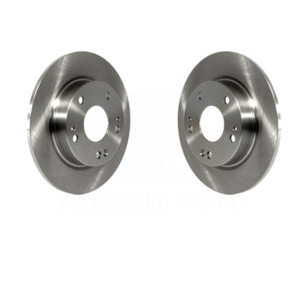 Rear Disc Brake Rotors Pair For Honda Civic Insight K8-100952