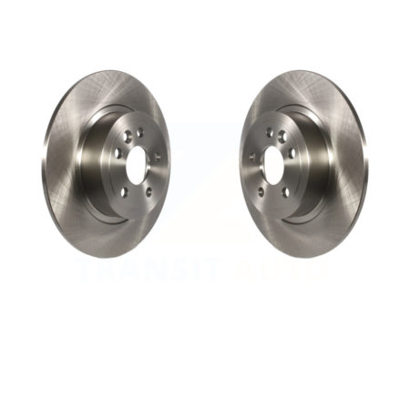 Rear Disc Brake Rotors Pair For 2016-2019 Land Rover Range Evoque K8-100955