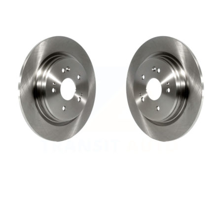 Rear Disc Brake Rotors Pair For Honda CR-V Acura TLX K8-100959