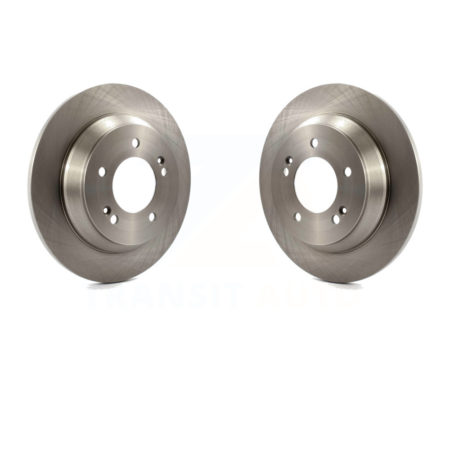 Rear Disc Brake Rotors Pair For 2014-2017 Kia Rondo K8-100960