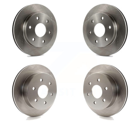 Front Rear Disc Brake Rotors Kit For Chevrolet Express 2500 GMC Savana K8-100984