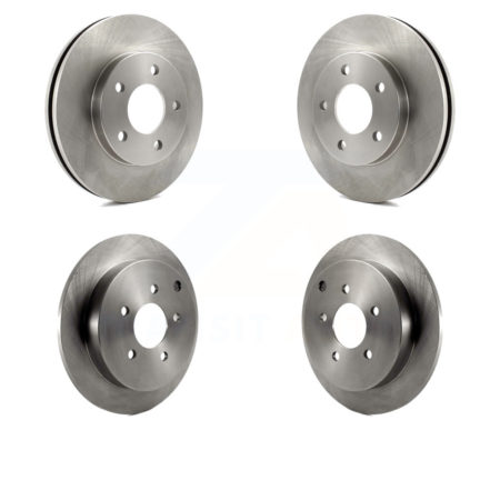 Front Rear Disc Brake Rotors Kit For Buick Rendezvous Pontiac Aztek K8-100991