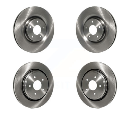 Front Rear Disc Brake Rotors Kit For Chevrolet Corvette Cadillac XLR K8-101015