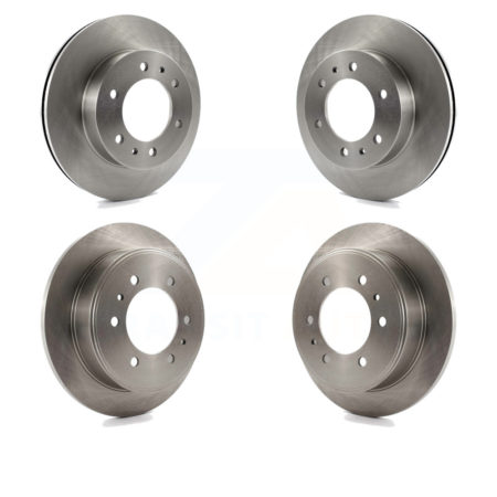 Front Rear Disc Brake Rotors Kit For Hummer H3 H3T K8-101016