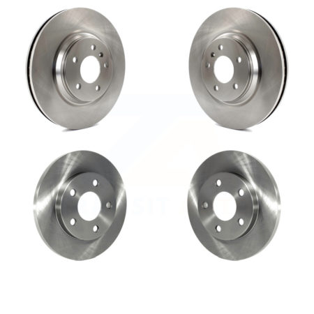 Front Rear Disc Brake Rotors Kit For Chevrolet Impala Limited K8-101020
