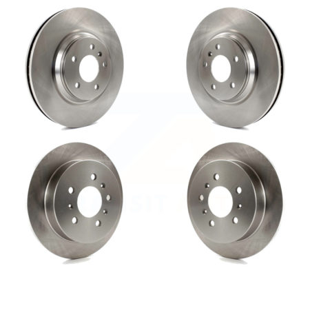 Front Rear Disc Brake Rotors Kit For Buick LaCrosse Allure K8-101021