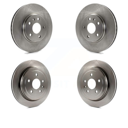 Front Rear Disc Brake Rotors Kit For Cadillac CTS K8-101041