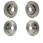 Front Rear Disc Brake Rotors Kit For 2008-2009 Pontiac G8 Base K8-101042