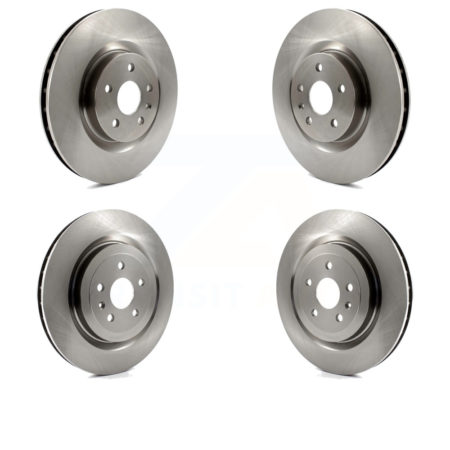 Front Rear Disc Brake Rotors Kit For Chevrolet Camaro K8-101047