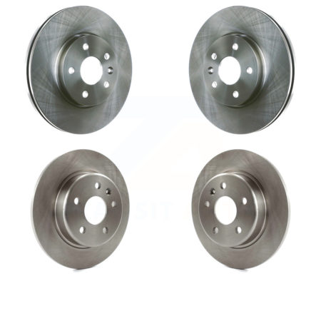 Front Rear Disc Brake Rotors Kit For Chevrolet Cruze Volt Bolt EV EUV K8-101052