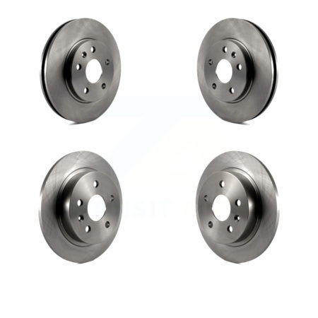 Front Rear Disc Brake Rotors Kit For Chevrolet Malibu Limited K8-101055